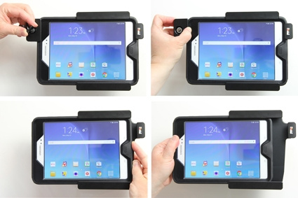Brodit Holder med nøglelås, Samsung Galaxy Tab A 8.0 (2015) SM-T350 