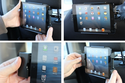 Brodit Holder med fjederlås, Apple iPad Mini (A1432, A1454, A1455) 