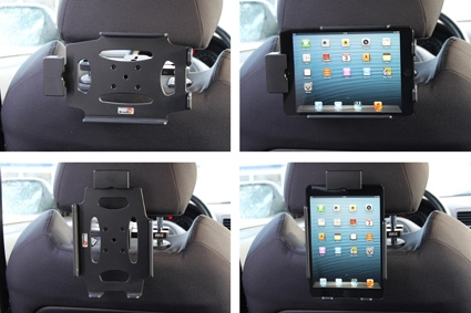 Brodit Holder med fjederlås, Apple iPad Mini (A1432, A1454, A1455) 