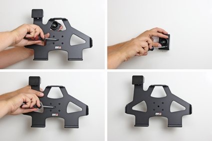 Brodit Holder med fjederlås, Dell Venue 11 Pro (Model 5130)/Pro, New (Model 7140)