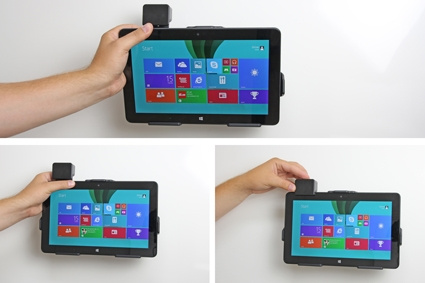 Brodit Holder med fjederlås, Dell Venue 11 Pro (Model 5130)/Pro, New (Model 7140)