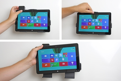 Brodit Holder med fjederlås, Dell Venue 11 Pro (Model 5130)/Pro, New (Model 7140)