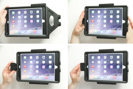 Brodit Holder med fjederlås, Apple iPad Air 2 (A1566, A1567) 