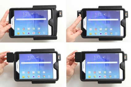 Brodit Holder med fjederlås, Samsung Galaxy Tab A 8.0 (2015) SM-T350 