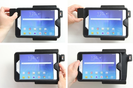 Brodit Holder med fjederlås, Samsung Galaxy Tab A 8.0 (2015) SM-T350 