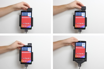Brodit Holder med fjederlås, LG G Pad 7.0 