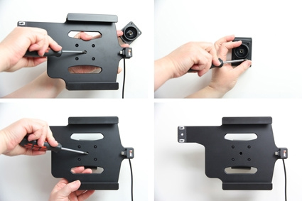 Brodit Holder med fjederlås, Samsung Galaxy Tab A 8.0 (2015) SM-T350 