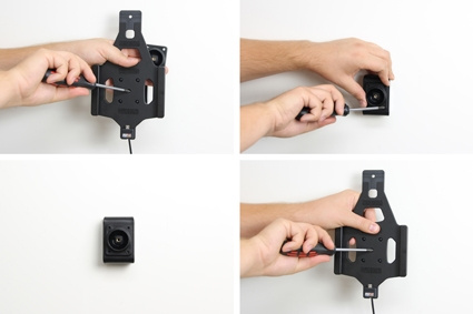 Brodit Holder med fjederlås, Samsung Galaxy Tab 4 7.0 SM-T230/SM-T231/SM-T235