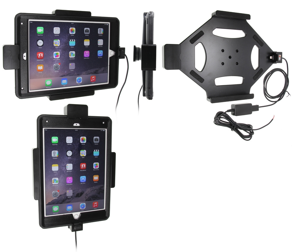 Brodit Holder med fjederlås, Apple iPad Air 2 (A1566, A1567) 