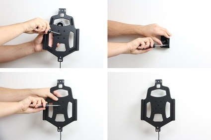 Brodit Holder med fjederlås, Samsung Galaxy Tab A 9.7 