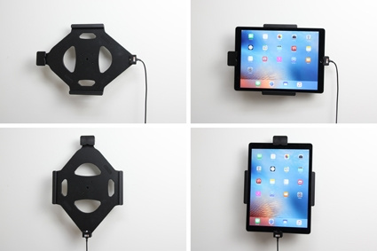 Brodit Holder med fjederlås, Apple iPad Pro 12.9 (A1584, A1652, A1670, A1671) 