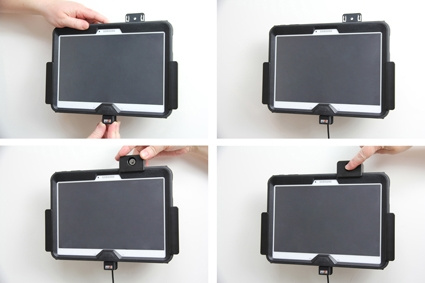 Brodit Holder med nøglelås, Samsung Galaxy Tab 4 10.1 SM-T530/SM-T531/SM-T535