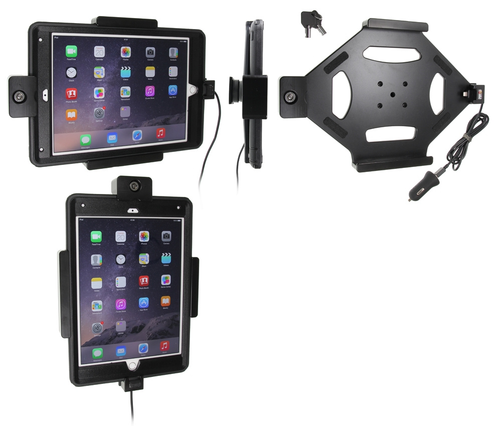 Brodit Holder med nøglelås, Apple iPad Air 2 (A1566, A1567) 