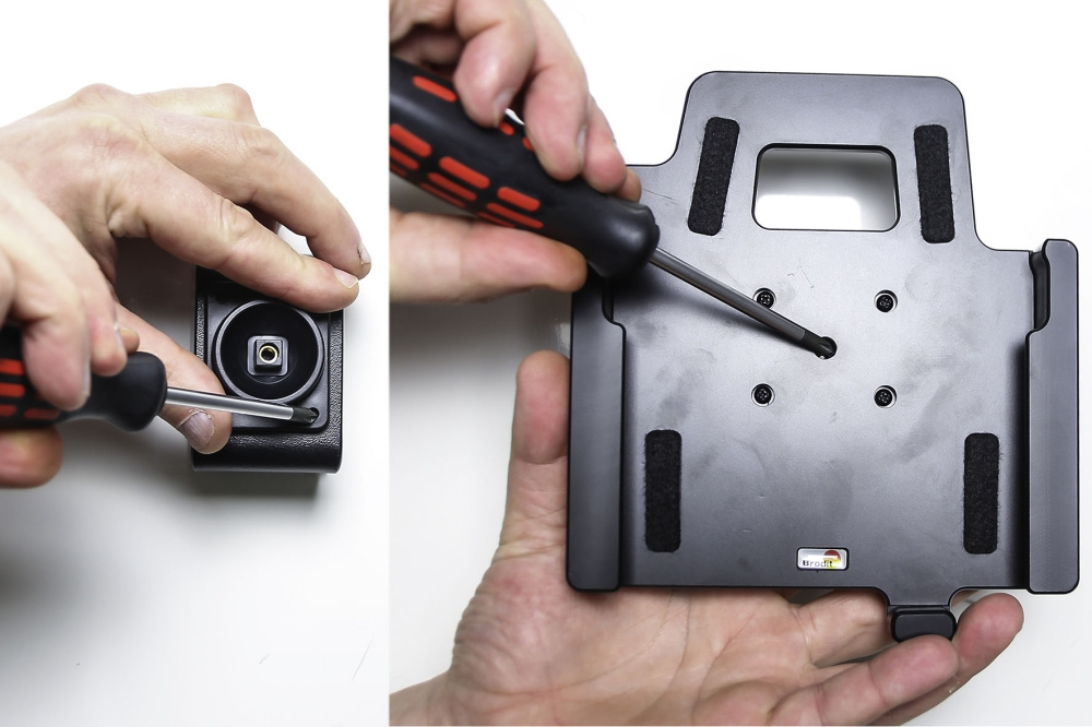 Brodit Passiv holder med kugleled, Samsung Galaxy Tab Active 2 SM-T390/SM-T395/3 SM-T570/SM-T575/5 SM-X300/SM-X306B