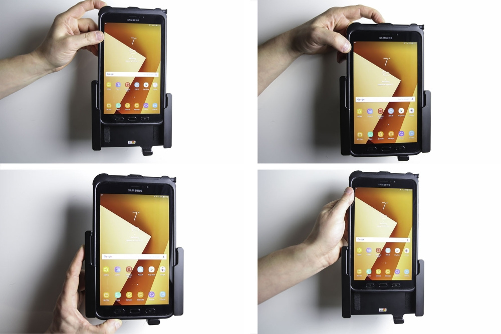 Brodit Passiv holder med kugleled, Samsung Galaxy Tab Active 2 SM-T390/SM-T395/3 SM-T570/SM-T575/5 SM-X300/SM-X306B