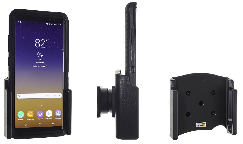 Brodit Passiv holder med kuglehoved, Samsung Galaxy Note 8 