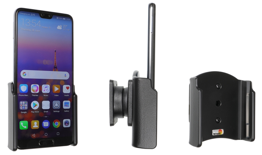 Brodit Passiv holder med kugleled, Huawei P20 