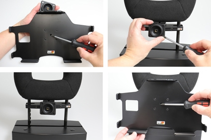 Brodit Passiv holder med kugleled, Samsung Galaxy Tab A 10.5 SM-T590/SM-T595 