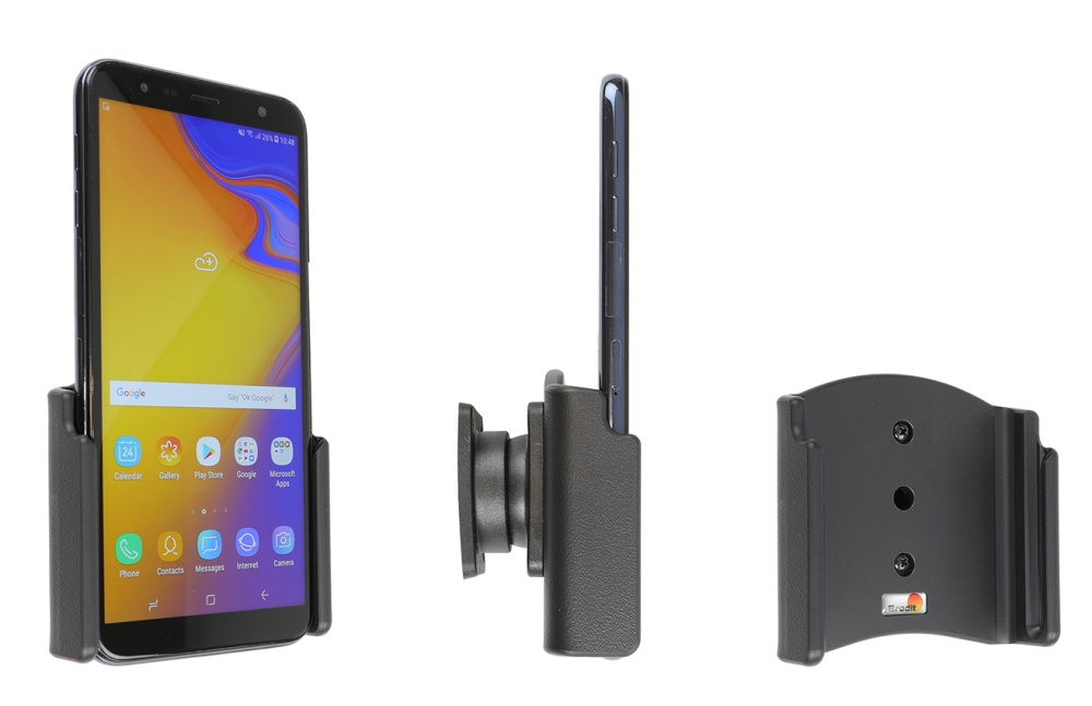 Brodit Passiv holder med kuglehoved, Samsung Galaxy J4+ (SM-J415) 