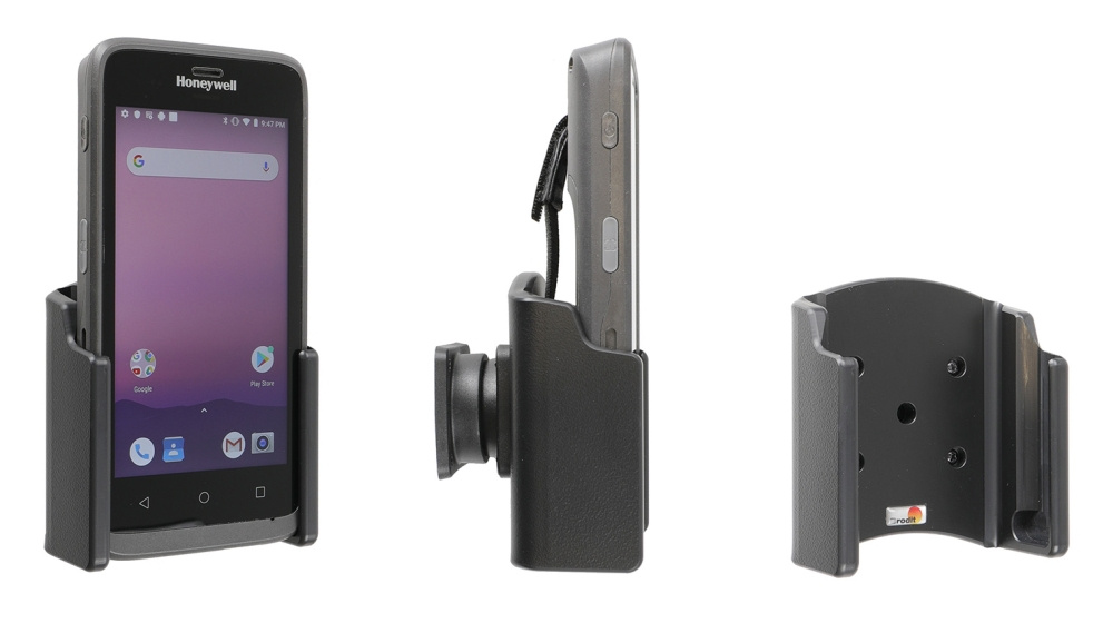 Brodit Passiv holder med kuglehoved, Honeywell EDA51 