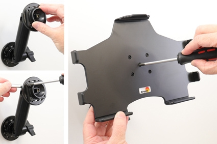 Brodit Passiv holder med kugleled, Samsung Galaxy Tab S5e 10.5 SM-T720/SM-T725 