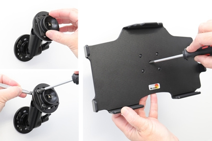 Brodit Passiv holder med kugleled, Samsung Galaxy Tab A 10.1 (2019) SM-T510/SM-T515 