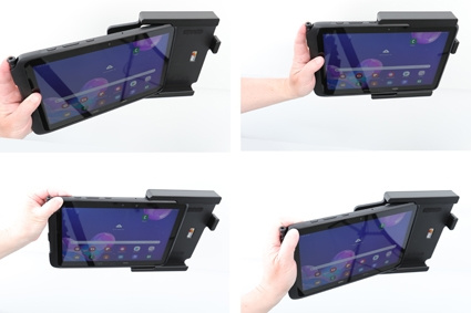 Brodit Passiv holder med kuglehoved, Samsung Galaxy Tab Active Pro T540/T545/T547/T547U 