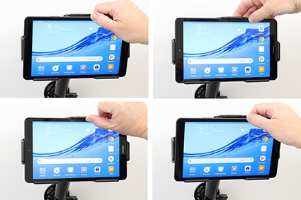 Brodit Passiv holder med kuglehoved, Huawei MediaPad M5 Lite 8