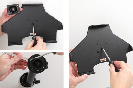 Brodit Passiv holder med kugleled, Apple iPad 10.2 7th Gen (A2197, A2198, A2200)/8th Gen (A2428, A2429, A2430, A2270)/9th Gen (A2602, A2603, A2604, A2605)