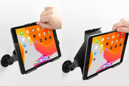 Brodit Passiv holder med kugleled, Apple iPad 10.2 7th Gen (A2197, A2198, A2200)/8th Gen (A2428, A2429, A2430, A2270)/9th Gen (A2602, A2603, A2604, A2605)