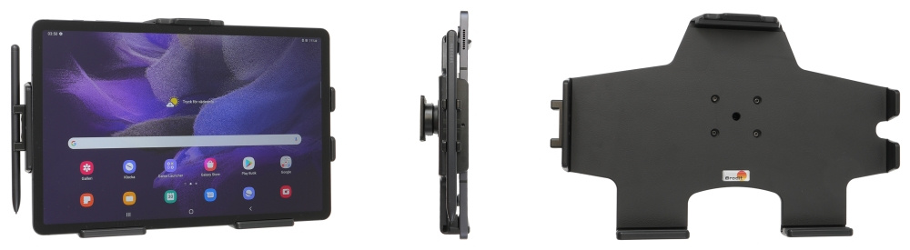 Brodit Passiv holder med kugleled, Samsung Galaxy Tab S7 FE SM-T733 