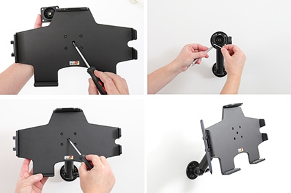 Brodit Passiv holder med kugleled, Samsung Galaxy Tab S7 FE SM-T733 