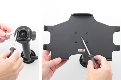 Brodit Passiv holder med kugleled, Samsung Galaxy Tab S6 Lite SM-P610/SM-P615 