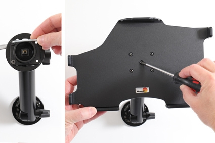 Brodit Passiv holder med kuglehoved, Samsung Galaxy Tab A7 10.4 (2020) SM-T500/SM-T505 