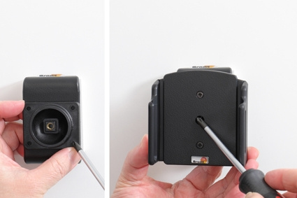 Brodit Passiv holder med kugleled, Apple iPhone 12/12 Pro/13/13 Pro/14 Pro/15/15 Pro/16/16 Pro/16e