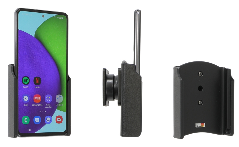 Brodit Passiv holder med kuglehoved, Samsung Galaxy A52 SM-A52F/DS/A52S 5G SM-A528B. SM-A528B/DS