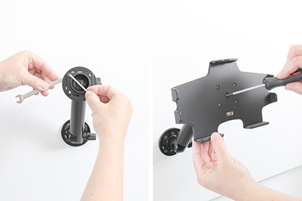 Brodit Passiv holder med kugleled, Samsung Galaxy Tab A7 Lite SM-T220/SM-T225 