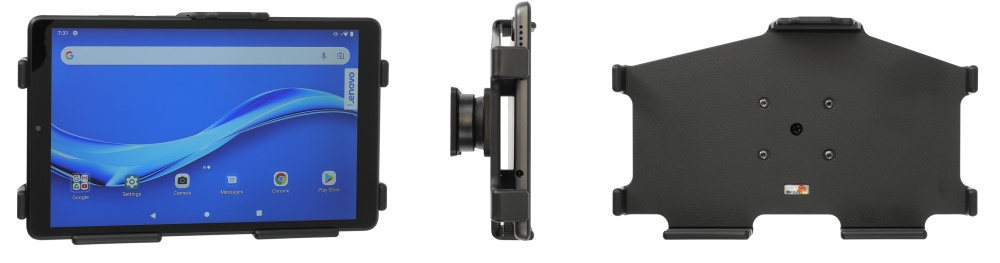 Brodit Passiv holder med kugleled, Lenovo Tab M8 HD TB-8505X (Micro-USB)/TB-8505XC (USB Type-C)