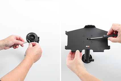 Brodit Passiv holder med kugleled, Lenovo Tab M8 HD TB-8505X (Micro-USB)/TB-8505XC (USB Type-C)