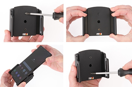 Brodit Passiv holder med kugleled, Samsung Galaxy S22 Ultra 5G (SM-S908B/SM-S908B/DS) 