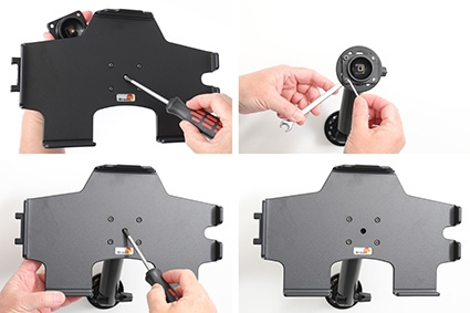 Brodit Passiv holder med kugleled, Samsung Galaxy Tab S8 SM-X700 