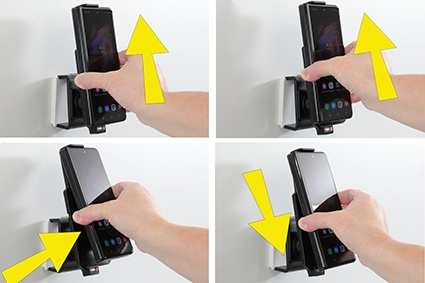 Brodit Passiv holder med kugleled, Samsung Galaxy Z Fold4 5G/Fold5