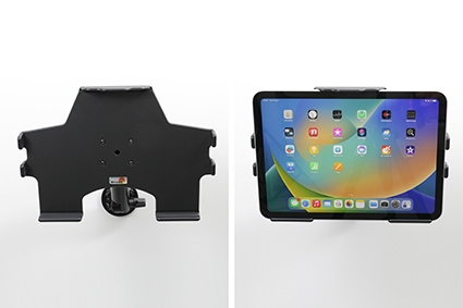 Brodit Passiv holder med kugleled, Apple iPad 10th Gen (A2696, A2757, A2777)/2025 A16 (A3354, A3355, A3356)