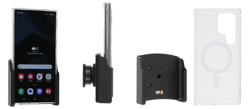 Brodit Mobilcover med Passiv holder, Samsung Galaxy S24 Ultra SM-S928B/DS 