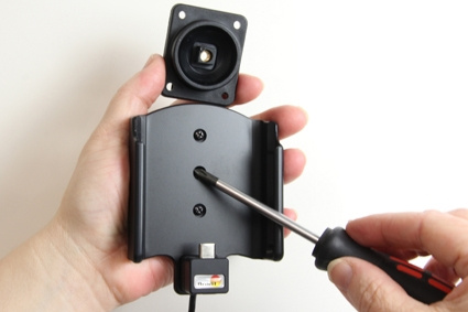 Brodit Aktiv holder med cigaretstik, Samsung Galaxy A8 (2018) 