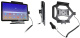 Brodit Aktiv holder med cigarettkontakt, Samsung Galaxy Tab S4 10.5 SM-T830/SM-T835 Brodit Aktiv holder med cigarettkontakt, Samsung Galaxy Tab S4 10.5 SM-T830/SM-T835