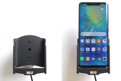 Brodit Aktiv holder med cigarettkontakt, Huawei Mate 20 Pro 