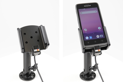 Brodit Aktiv holder med cigarkontakt, Honeywell EDA51 