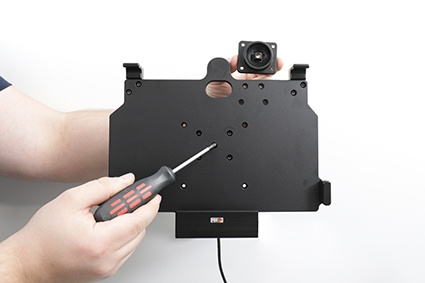 Brodit Aktiv holder med cigarkontakt, Samsung Galaxy Tab Active 4 Pro SM-T630/SM-T636 