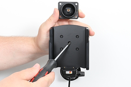 Brodit Aktiv holder med cigarkontakt, Samsung Galaxy Xcover 6 Pro 